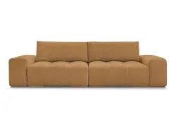 3er Sofa BOBOCHIC ANAKIN Boucle-Stoff gelb