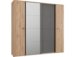 Schrank SINOP graphite gray 4 Türen