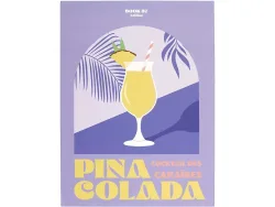 Poster DOLCE VITA 1 Stück papier mehrfarbig 50x70x0.015cm