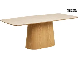 HOUSE NORDIC Tisch NOLI 200x90x76cm kieselfarben