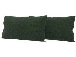 Set 2 Kissen PALACE 70x15cm grün