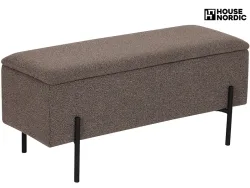 Sitzbank HOUSE NORDIC WATFORD Polyester braun