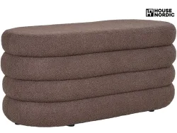 Sitzbank HOUSE NORDIC DARTFORD Polyester braun