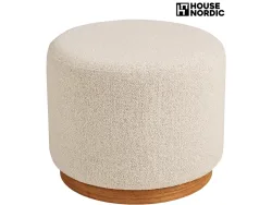 Hocker HOUSE NORDIC DAISY 50x50x41cm polyester sand