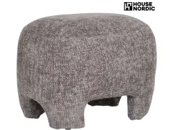 Hocker HOUSE NORDIC NAZARE 53x41x38cm polyester beton grau