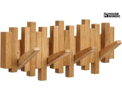 HOUSE NORDICKleiderhaken CALTRA Natürliches Holz