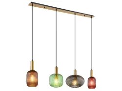 Hängelampe NORMY 115x120cm 60W mehrfarbig