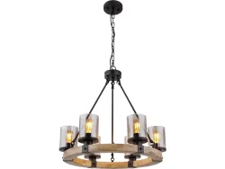 Deckenlampe LILA 59x98cm 60W schwarz