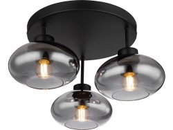 Deckenleuchte Shaun In Schwarz Max. 40 Watt 40/24 cm  