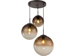 Hängelampe VARUS 51x120cm 40W braun