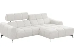 Ecksofa MELLOW Stoff beige