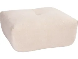 Vakuum-Hocker LUCCIO 80x89x41cm cord-stoff beige