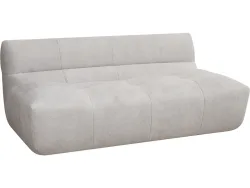 Vakuum-3-Sitzer-Sofa LUCCIO Cord-Stoff beige