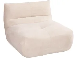 Vakuum-1-Platz-Element LUCCIO Cord-Stoff beige