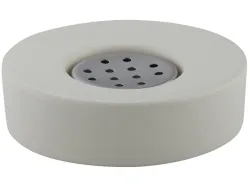 Diaqua - Seifenschale Zylo kit - inox, One Size, Light Beige