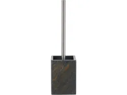 Diaqua - WC-Bürstengarnitur Ardezio Schiefer, One Size, Chrom