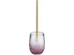 Diaqua - WC-Bürstengarnitur Farin lila, One Size, Chrom