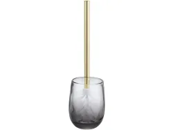 Diaqua - WC-Bürstengarnitur Farin anthrazit, One Size, Chrom