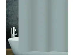 DIAQUA Duschvorhang BASIC grau