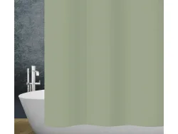 DIAQUA Duschvorhang BASIC olivgrün
