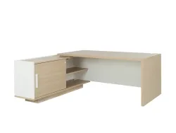 Eckschreibtisch GAMI BRABANT 180x198x75cm eiche