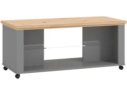 Couchtish VALENCIA 50.5x114.5x49cm artisan eiche