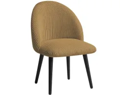 BOBOCHIC Stuhl LALIE Stoff gelb