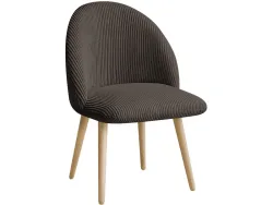 BOBOCHIC Stuhl LALIE Stoff taupe