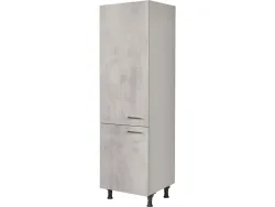 MODUSET Küchenmöbel RIVA 60x58x217cm beton grau