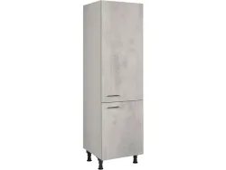 MODUSET Küchenmöbel RIVA 60x58x217cm beton grau