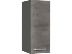 MODUSET Küchenmöbel RIVA 30x37x72cm beton schiefergrau