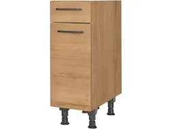 MODUSET Küchenmöbel STRUCTURA 30x58x87cm sierra eiche