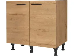 MODUSET Küchenmöbel STRUCTURA 90x58x87cm sierra eiche
