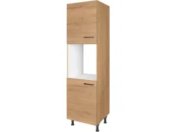 MODUSET Küchenmöbel STRUCTURA 60x58x217cm sierra eiche