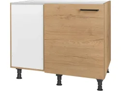 MODUSET Küchenmöbel STRUCTURA 100x65x87cm sierra eiche
