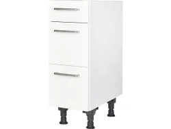 MODUSET Küchenmöbel TOUCH 30x58x87cm alpinweiß