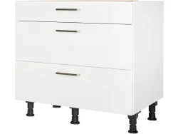 MODUSET Küchenmöbel TOUCH 90x58x87cm alpinweiß