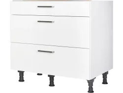 MODUSET Küchenmöbel TOUCH 90x58x87cm alpinweiß
