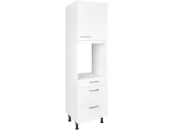 MODUSET Küchenmöbel TOUCH 60x58x217cm alpinweiß