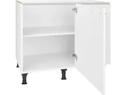 MODUSET Küchenmöbel TOUCH 100x65x87cm alpinweiß