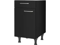 MODUSET Küchenmöbel TOUCH 45x58x87cm schwarz