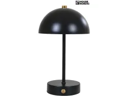 HOUSE NORDIC LED Lampe Über USB aufladbar HOLT 25cm 3W schwarz