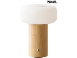 HOUSE NORDIC LED Lampe Über USB aufladbar STAFFORD 15cm 14W natürliches holz
