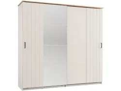 Schwebetürenschrank ALBA kaschmir 2 Türen
