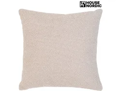 HOUSE NORDIC Kissen SAVANNAH 45x45cm beige unifarben
