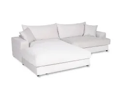 Ecksofa PAUL II Stoff beige