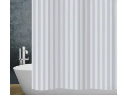 DIAQUA Duschvorhang STRIPE weiss