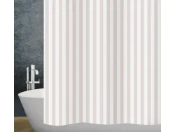 DIAQUA Duschvorhang STRIPE weiss