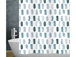 DIAQUA Duschvorhang PAINT weiss
