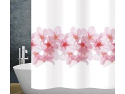 DIAQUA Duschvorhang SAKURA weiss